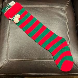 NWT 🎄⛄️KNIT CHRISTMAS STOCKING⛄️🎄
